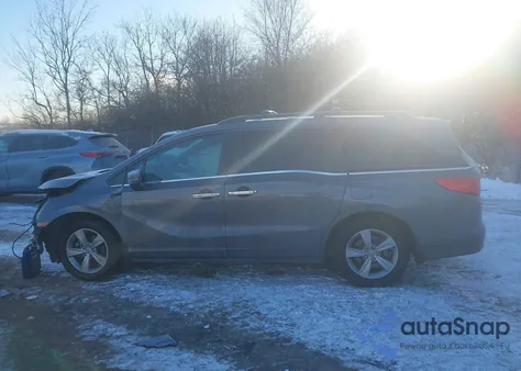 2019 Honda Odyssey Ex-L z USA, uszkodzony, nr VIN 5FNRL6H72KB044752